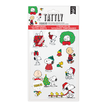 Peanuts Holiday Tattoo Sheet