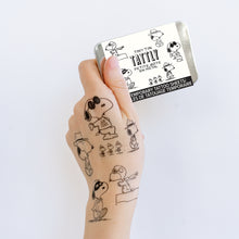 Many Faces of Snoopy Tiny Tattoo Tin