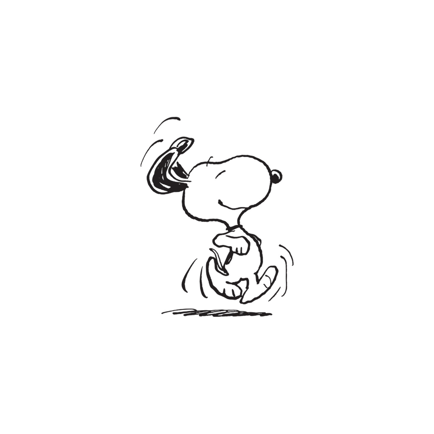 Snoopy Dancing Tattoo