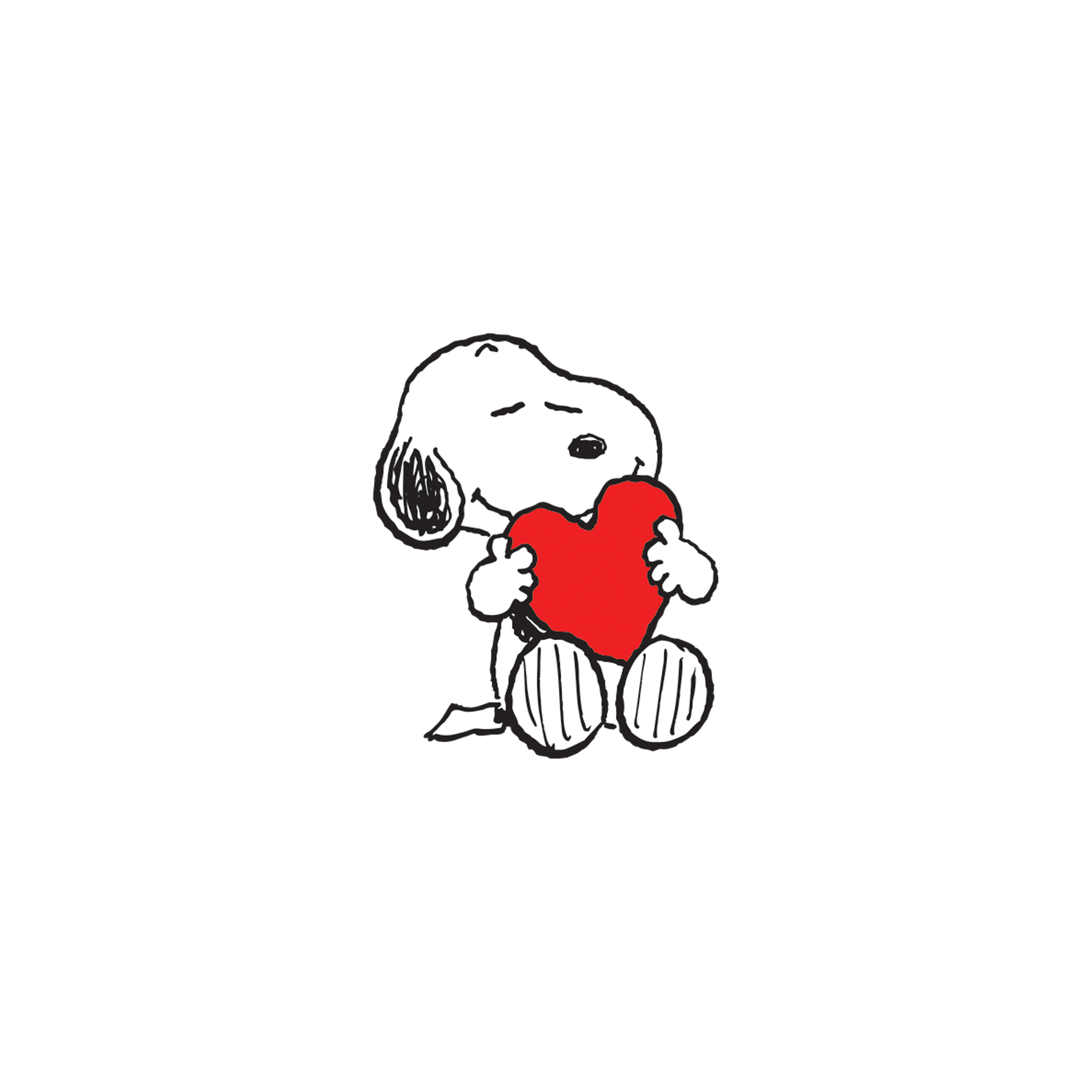 Snoopy Heart Hug Tattoo by PEANUTS for Tattly Temporary Tattoos