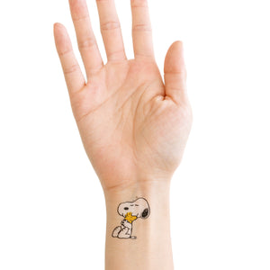 Snoopy Hugs WS Tattoo