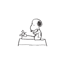 Snoopy Writer Tattoo