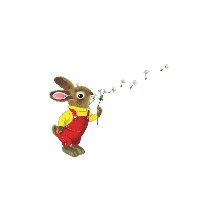 Dandelion Bunny Tattoo