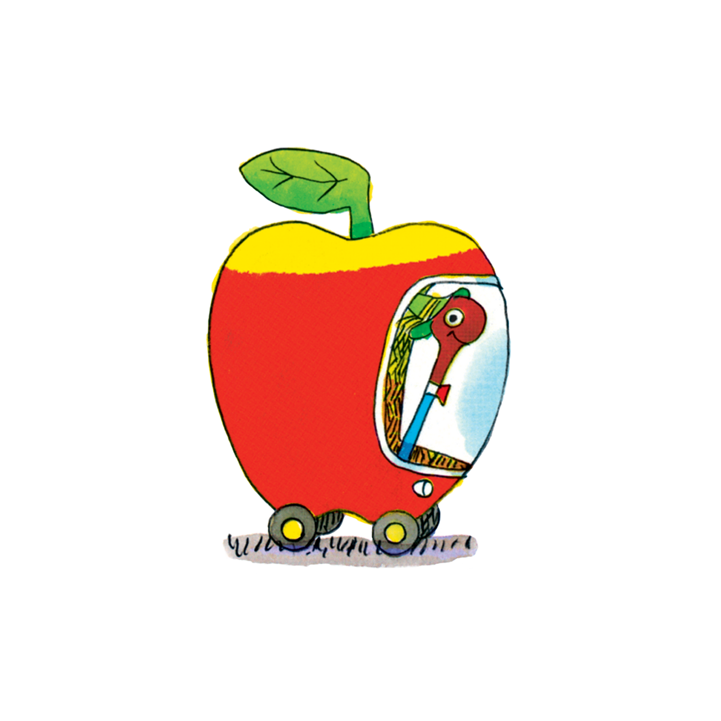 Lowly Apple Car Tattoo