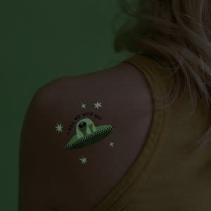 Take Me With You Tattoo (Glow-in-the-Dark)