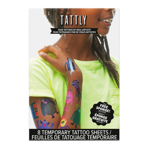 The Spooky Squad Tattoo Set