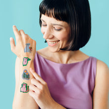 Friendly Faces Tattoo