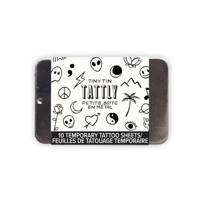 Tiny Flash Art Tattoo Tin