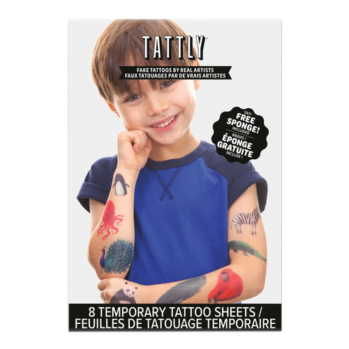 Wildlife Tattoo Set