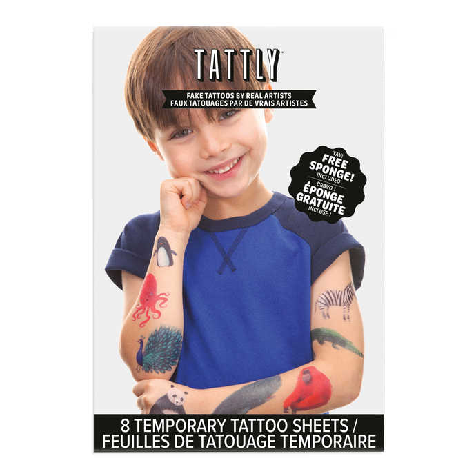 Wildlife Tattoo Set