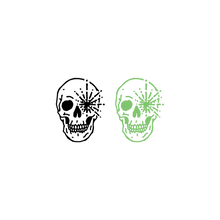 Glowing Skulls Tattoo (Glow-in-the-Dark)