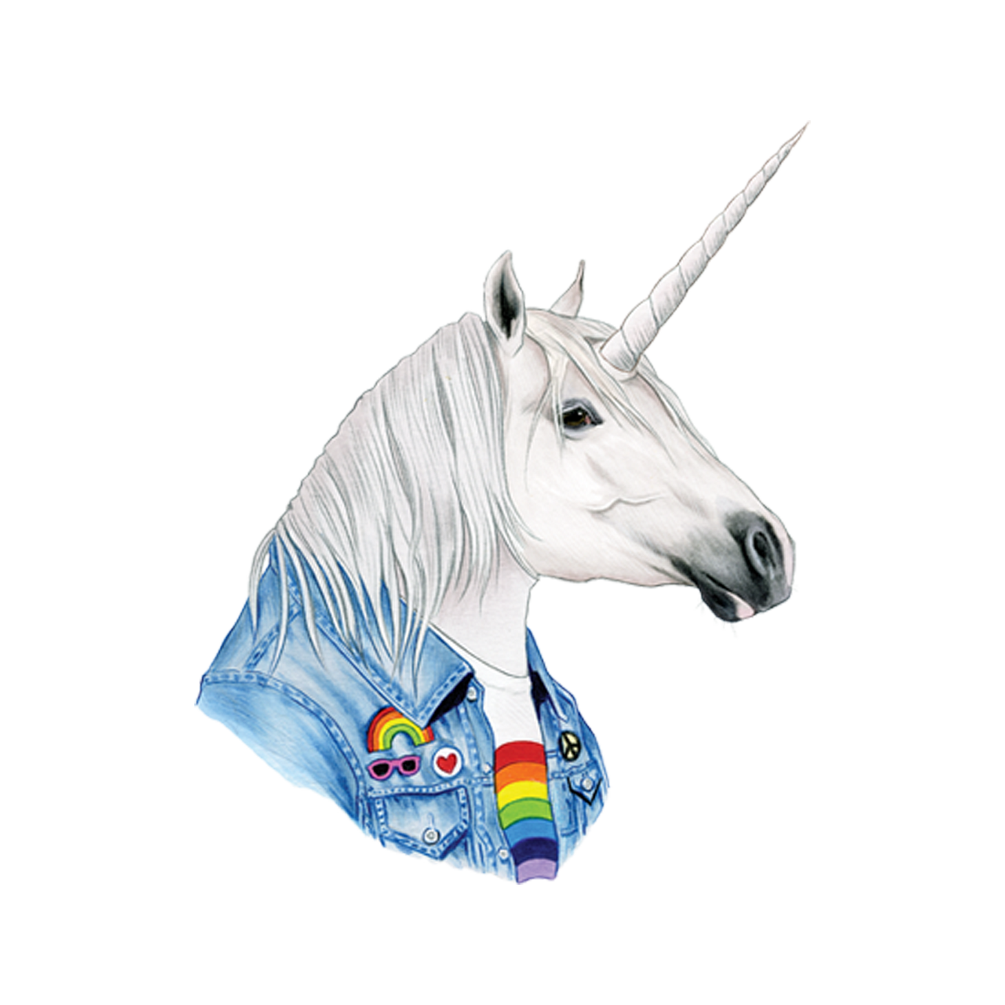 Cool Unicorn Tattoo