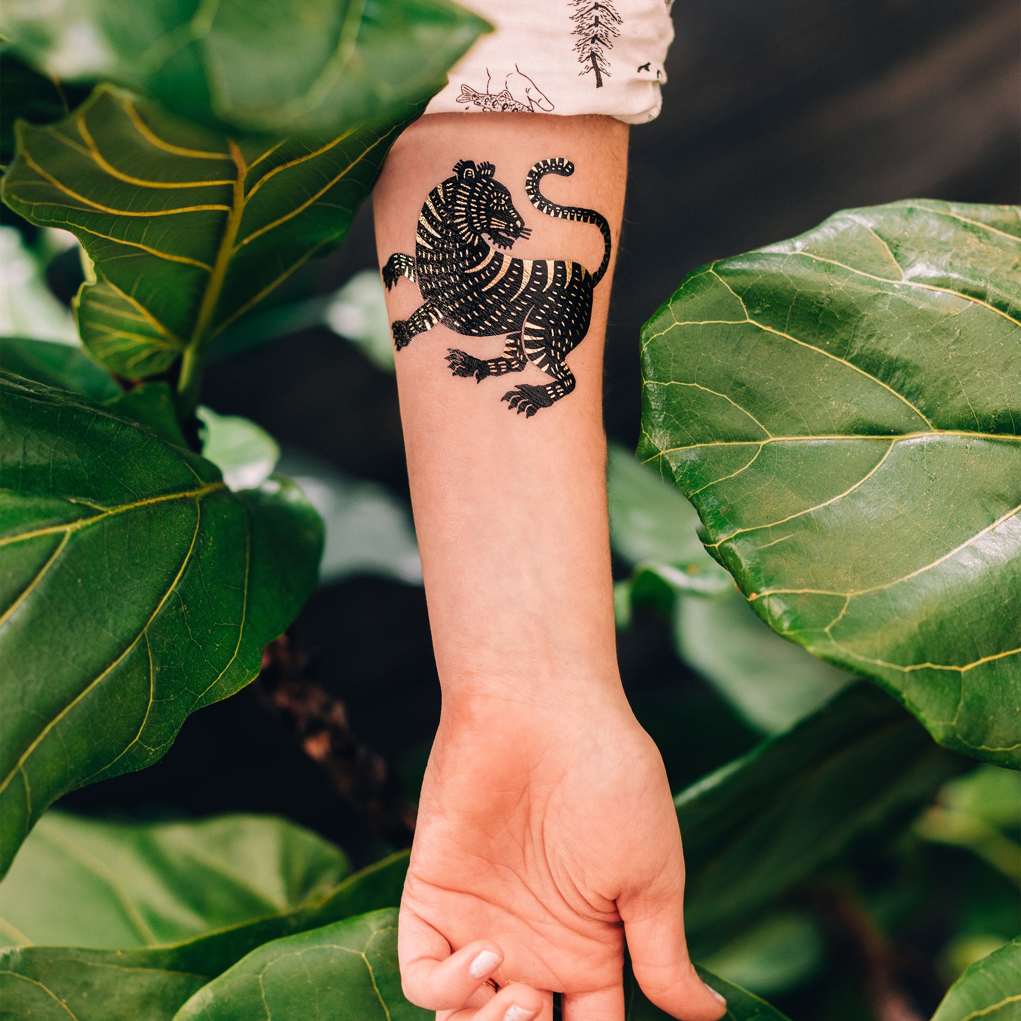 Men Large Full Arm Sleeve Tattoo Amazing Temporary Tattoos God Wolf Moon  Dragon | eBay