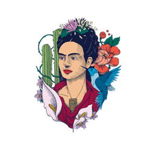 Botanical Frida Tattoo