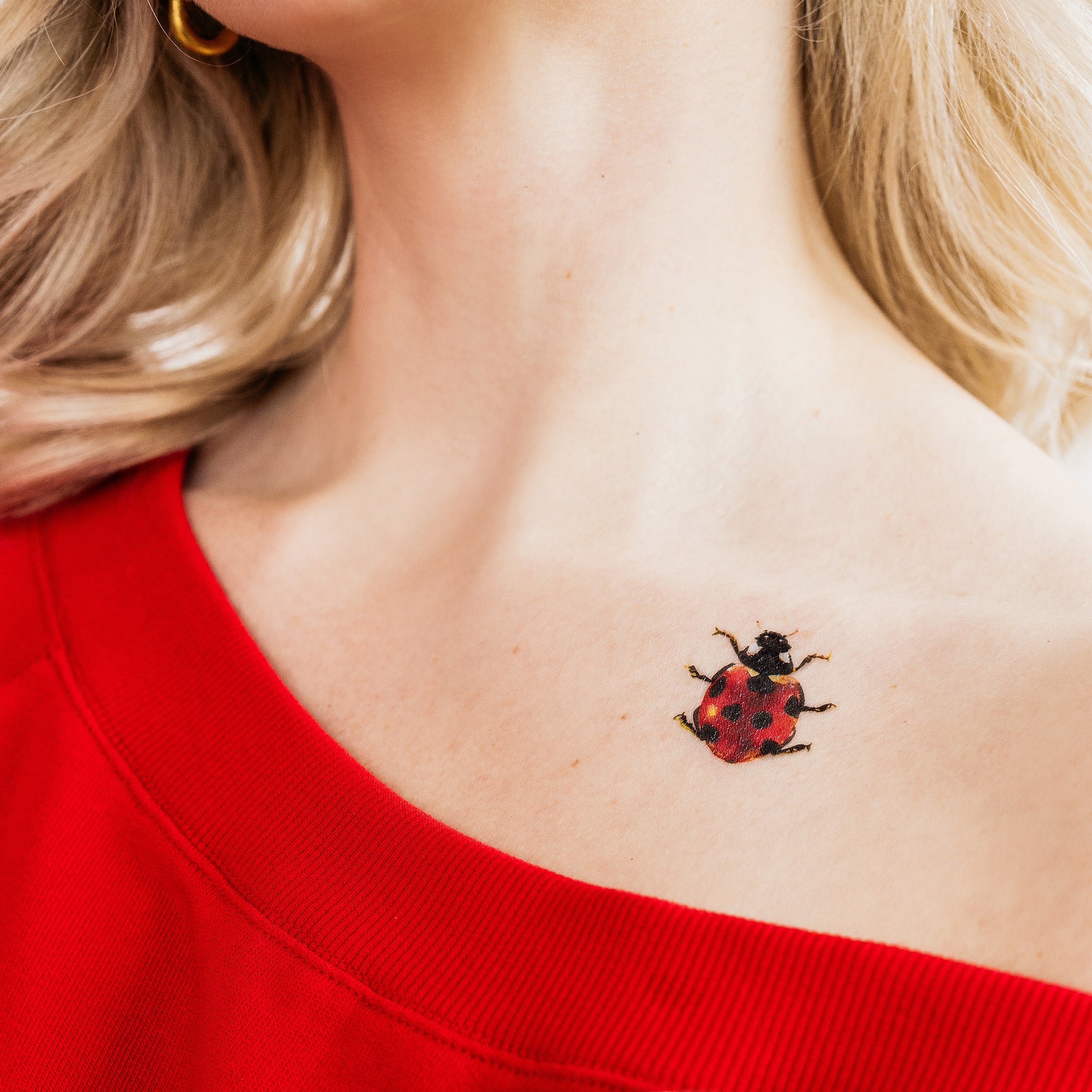 Lucky Ladybug by J6R6 from Tattly Temporary Tattoos