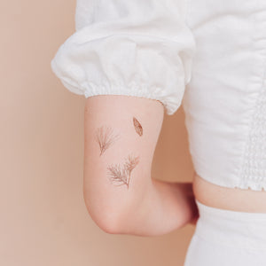 Conifers Tattoo Sheet