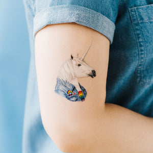 Cool Unicorn Tattoo