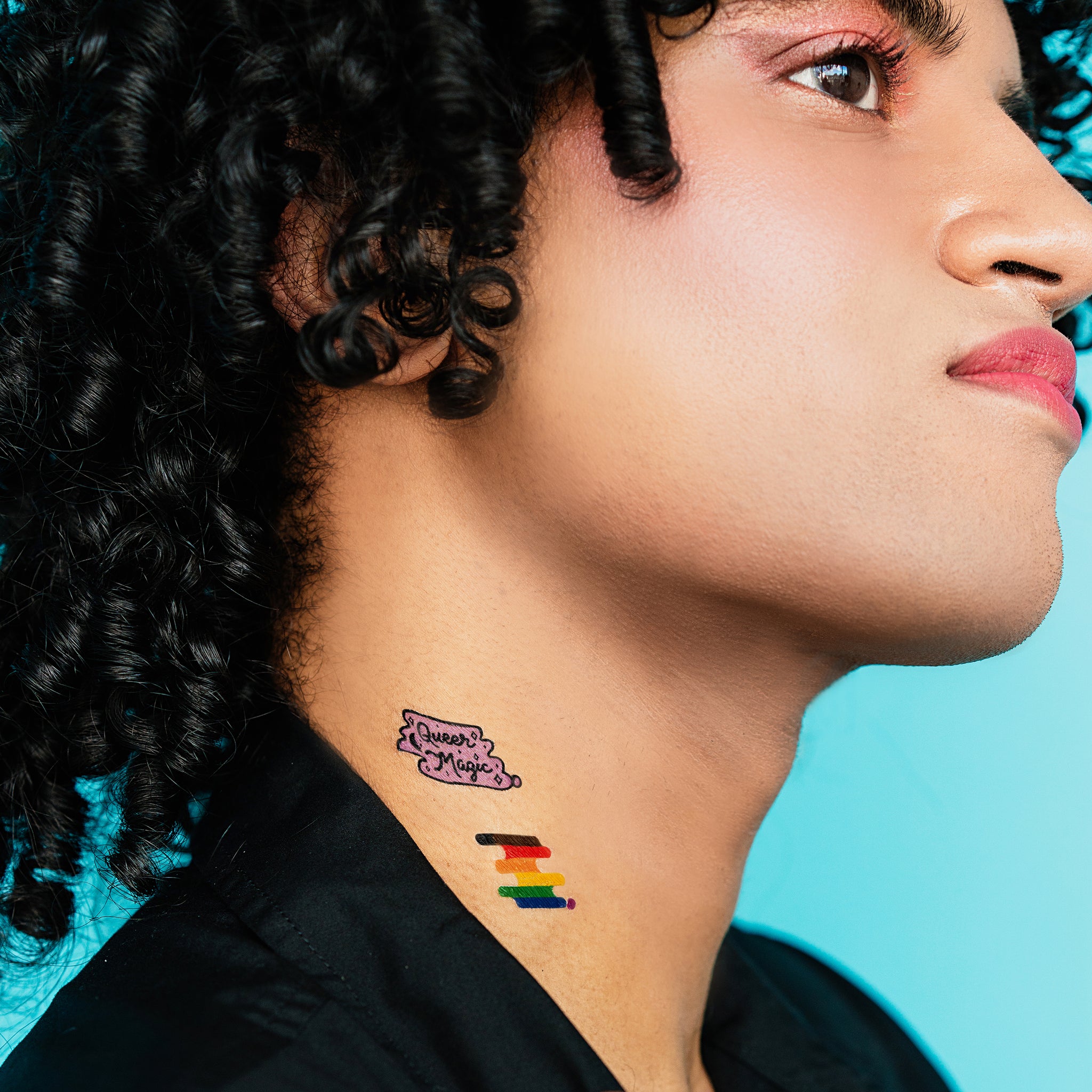 Queer Nature Rainbow Mountain Sticker – Bianca's Design Shop
