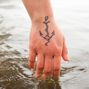 Cartolina Anchor by Fiona Richards from Tattly Temporary Tattoos