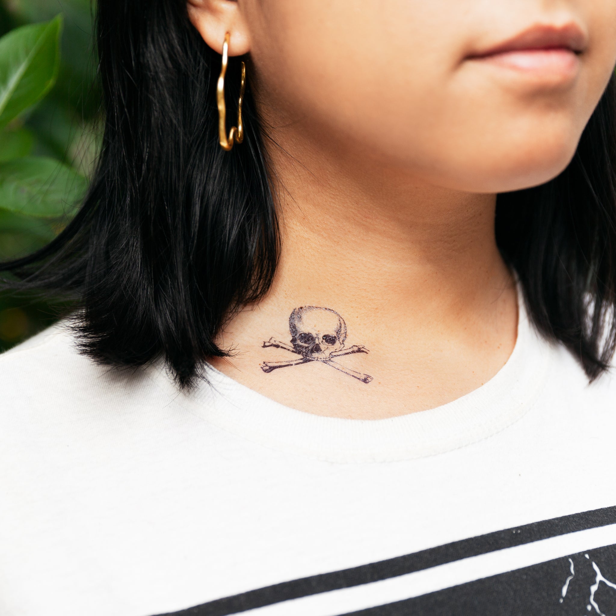 Vintage skull temporary tattoo | Skull tattoo, Tattoos, Tattoos for women
