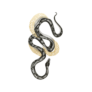 Shimmering Serpent Tattoo