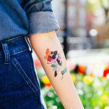 Confetti Floral Tattoo