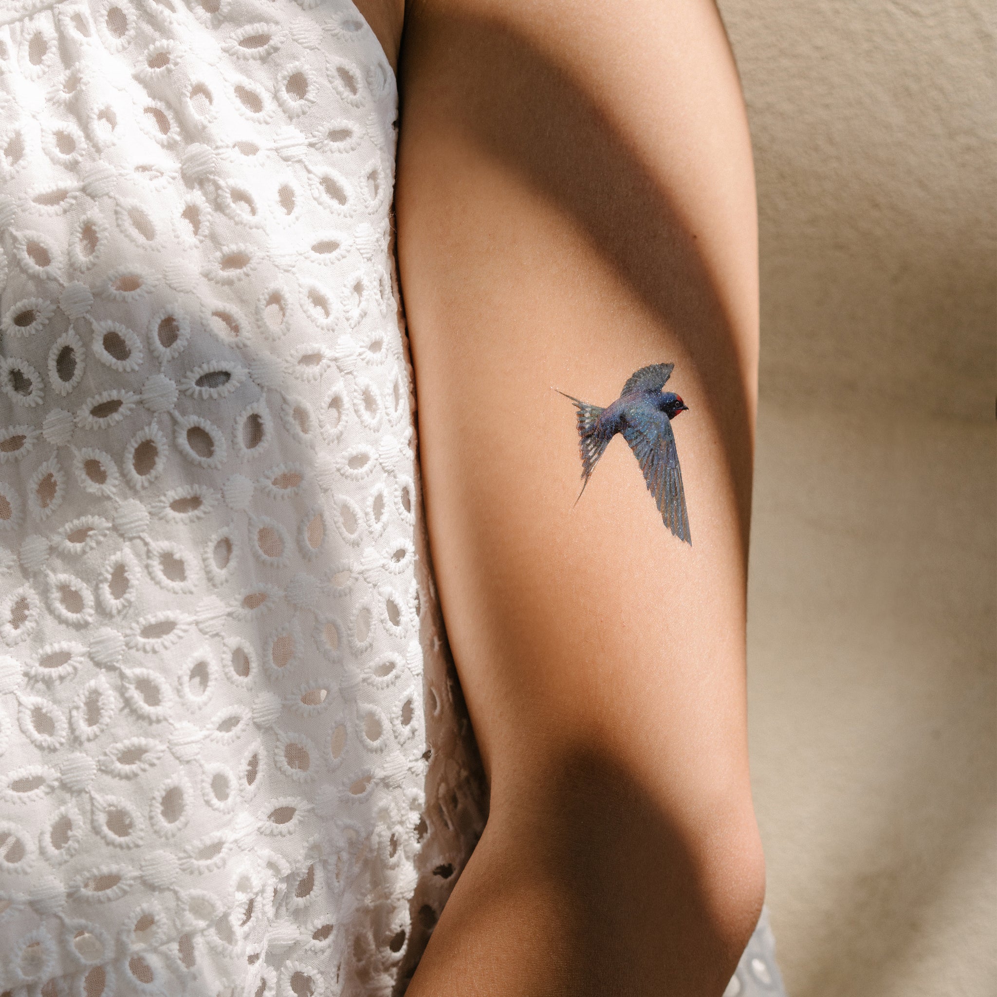Eye Catching Bluebird Tattoo Design
