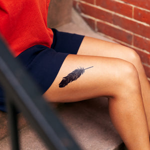 Buy Little Feather Temporary Tattoo Online in India  Etsy