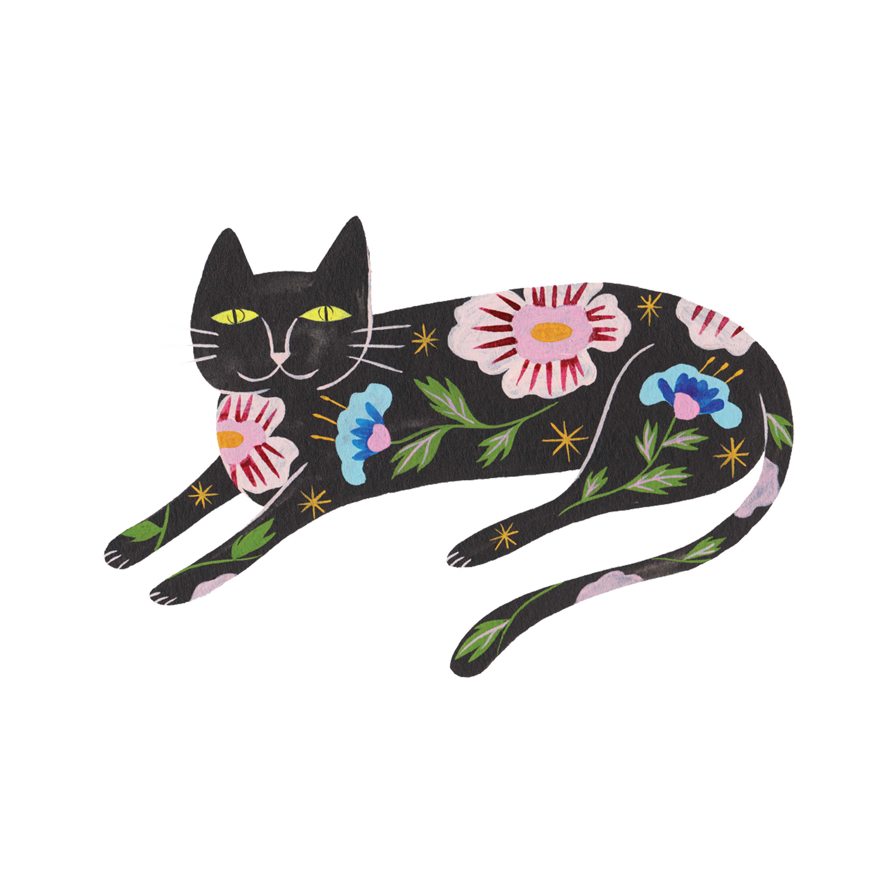 Flower cat clearance
