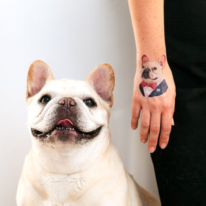 French Bulldog Tattoo