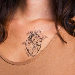 Heart Chart Tattoo