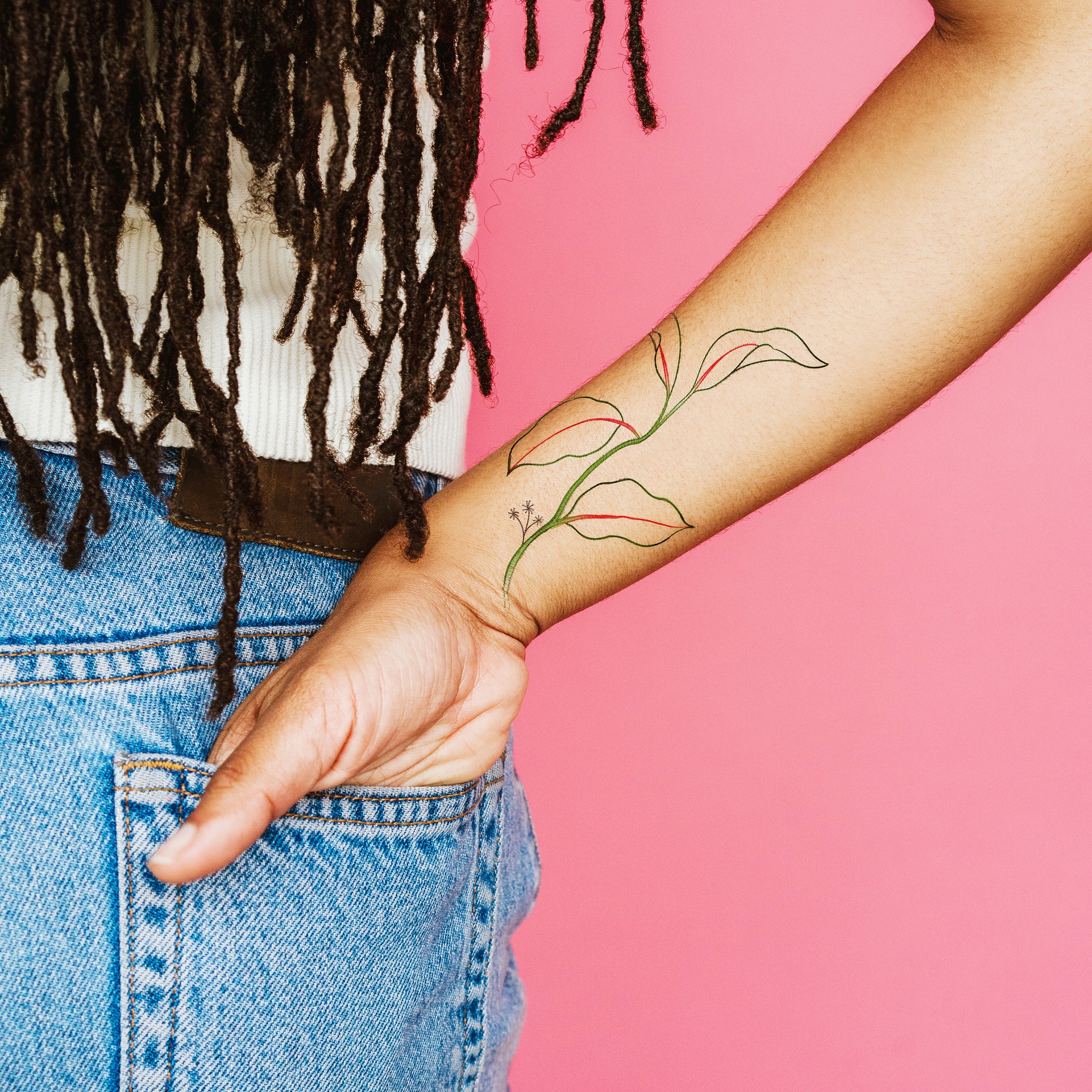 leaf tattoo wrap around on armTikTok Search