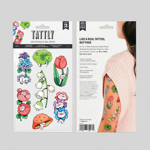 Shy Ones Tattoo Sheet