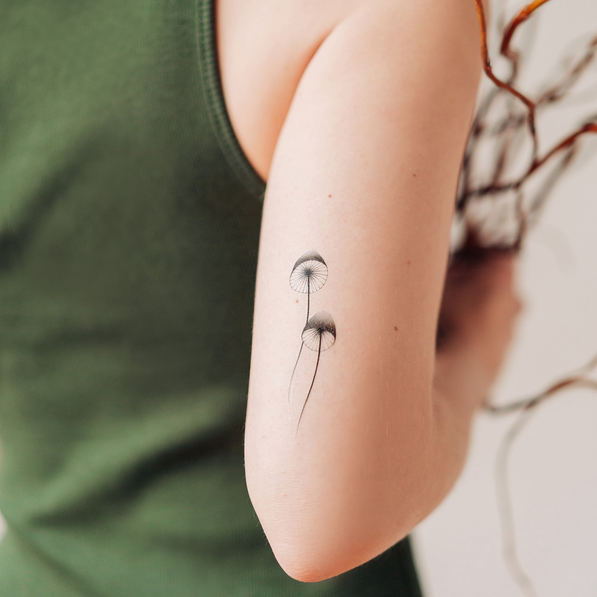Mountain Temporary Tattoo (Set of 3) – Small Tattoos