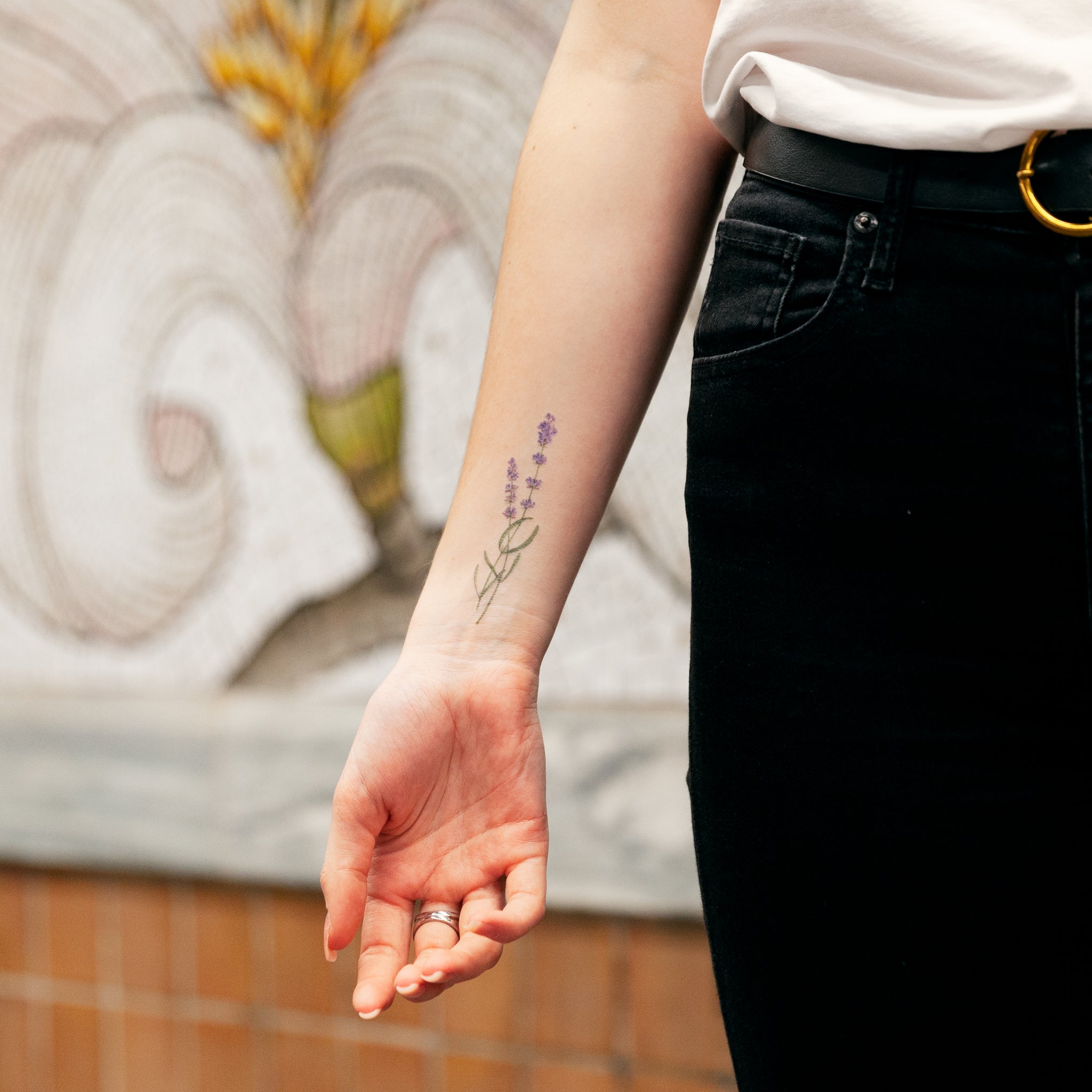 11 Meaningful Lavender Tattoos: Be Positive And Join The Trend!