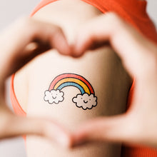 Cheery Rainbow Tattoo