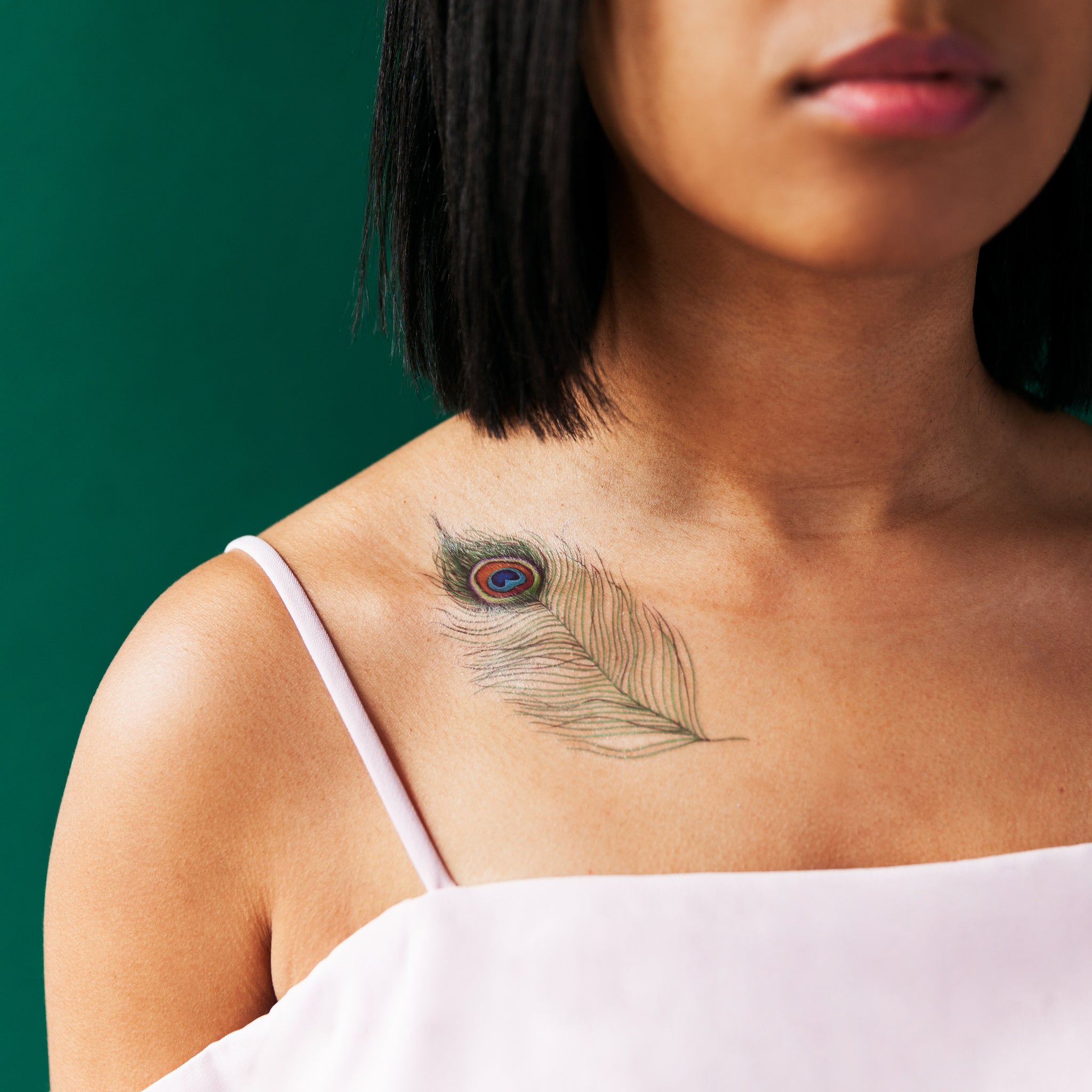 Nastyafox - Peacock feather tattoo 🦚 •Amsterdam- last... | Facebook