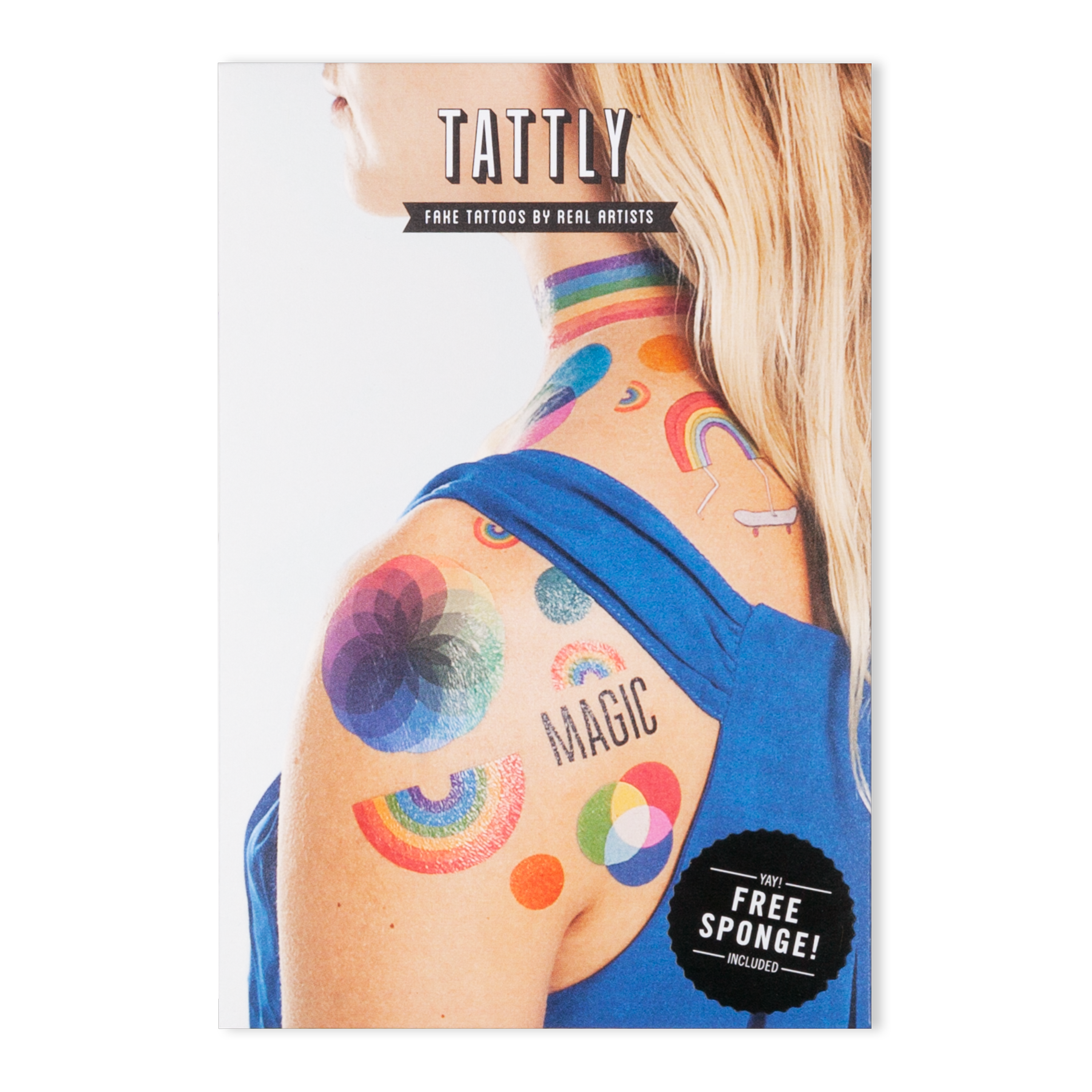 Rainbow Temporary Tattoos Pride  Ginger Ray