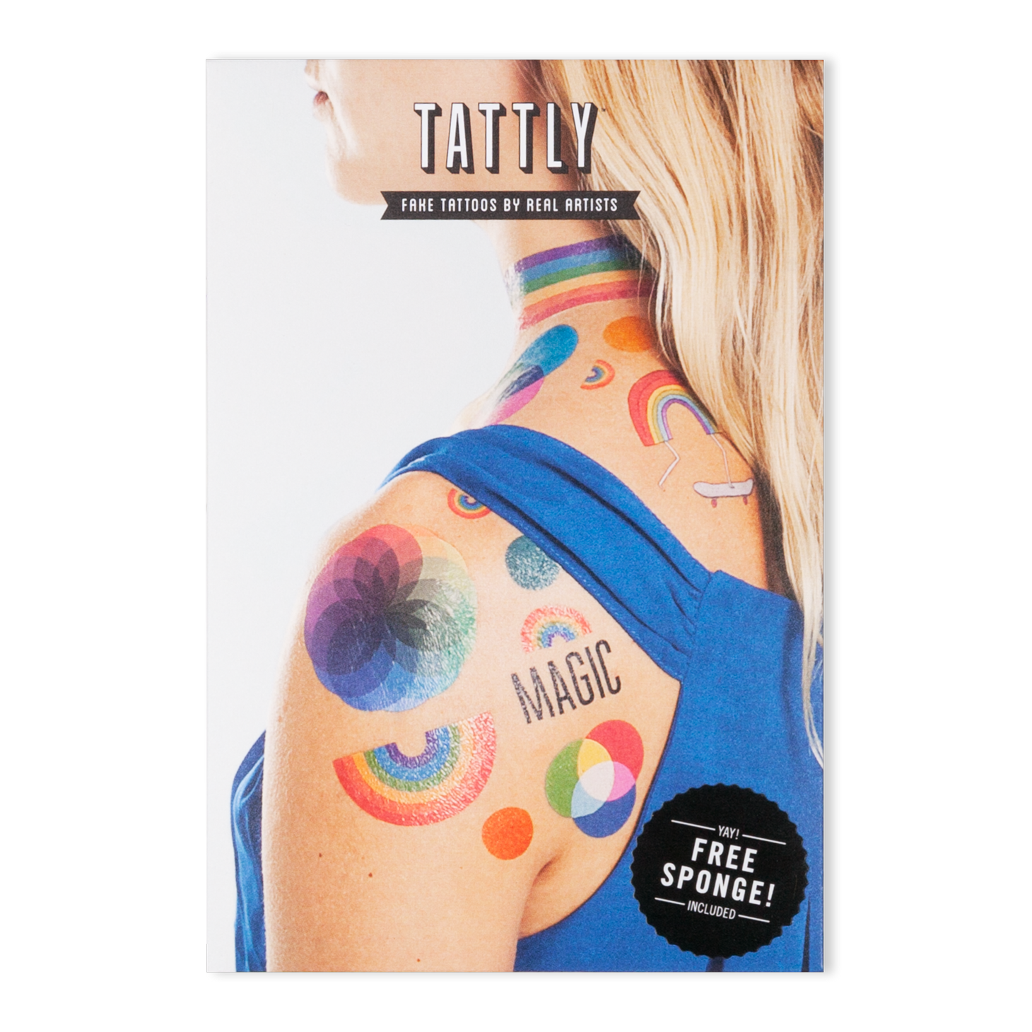 Rainbow Tattoo Set