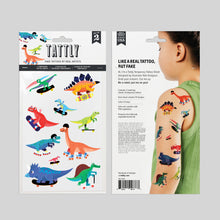 Dino Derby Tattoo Sheet