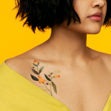Yellow Floral Tattoo